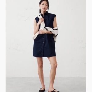 Banana Republic Poplin Shirtdress